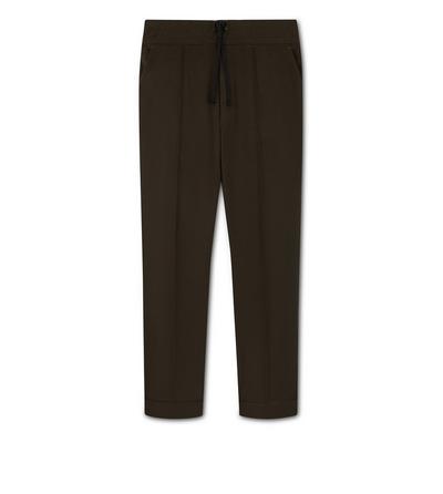 CASHMERE TWILL ATTICUS TAILORED JOGGER image number 0