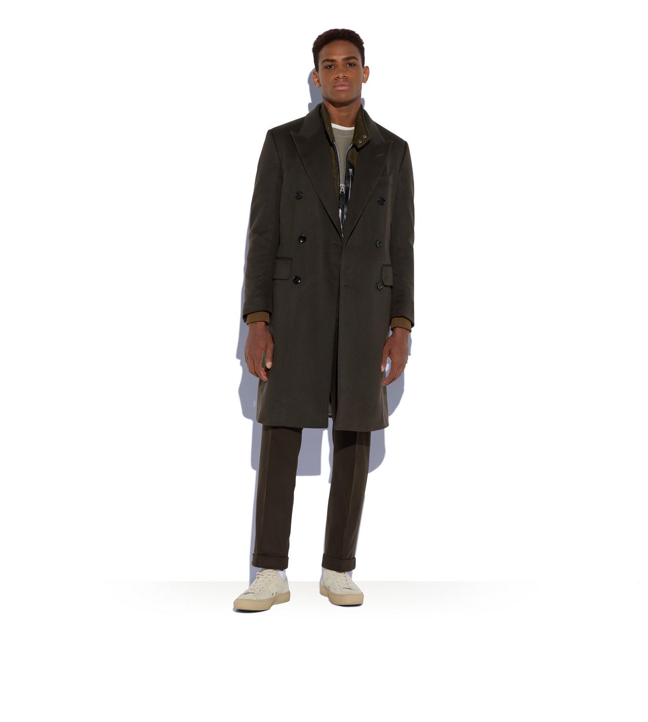 CASHMERE TWILL ATTICUS TAILORED JOGGER image number 1