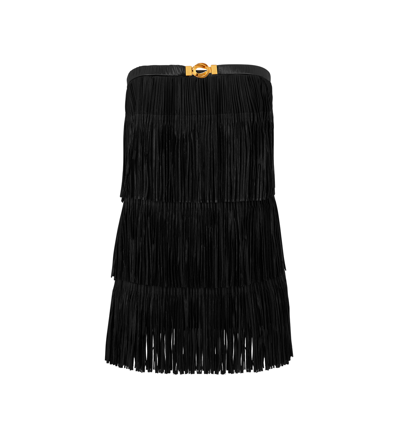 FRINGE EMBROIDERY MINI COCKTAIL DRESS image number 0