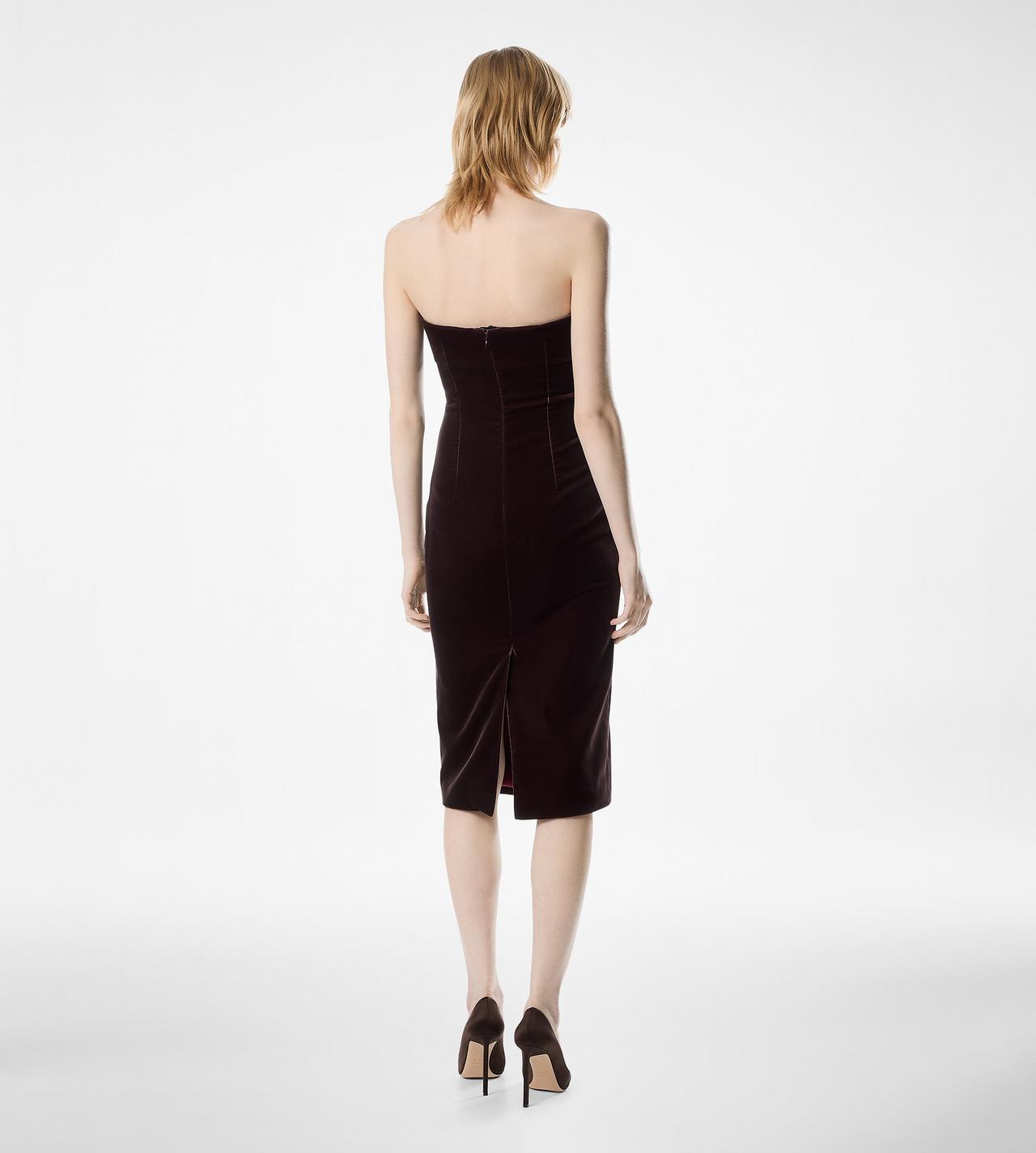 【関税＆送料込み】Tom Ford Velvet Cocktail Dress STRAPLESS VELVET COCKTAIL DRESS | Tom Ford Fashion