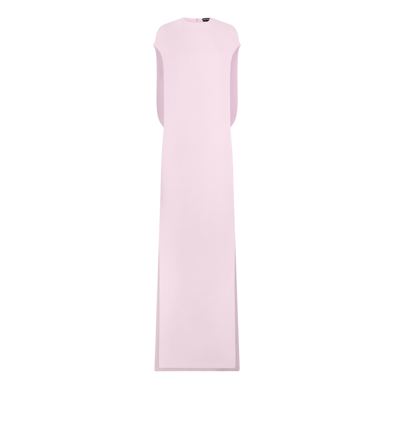 SILK DOUBLE GEORGETTE STRETCH EVENING DRESS image number 0