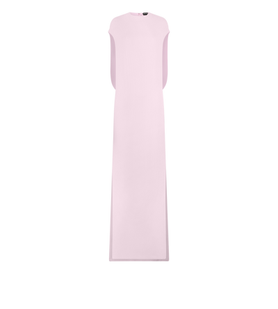 SILK DOUBLE GEORGETTE STRETCH EVENING DRESS image number 0