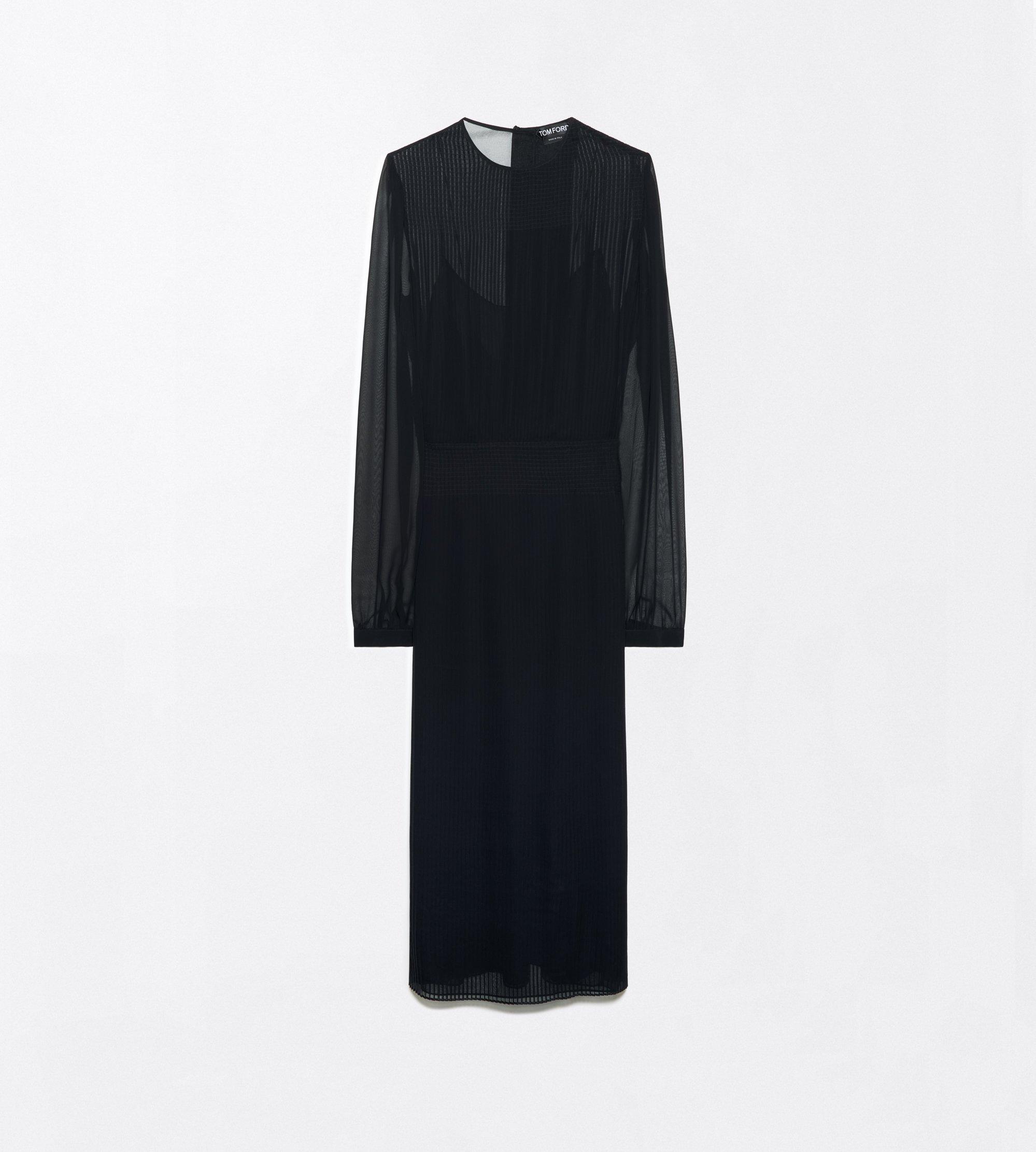 CHIFFON MICRO PLISS&Eacute; DRESS