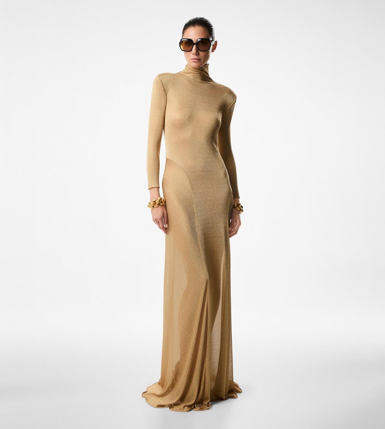 Turtleneck 2024 evening gowns