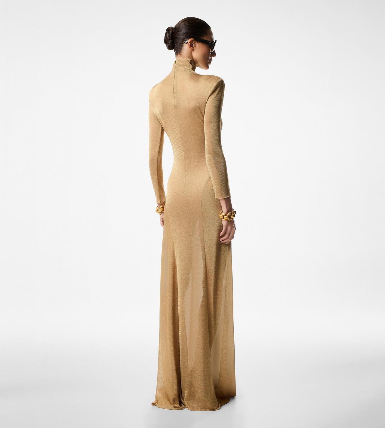 Turtleneck 2025 evening dress