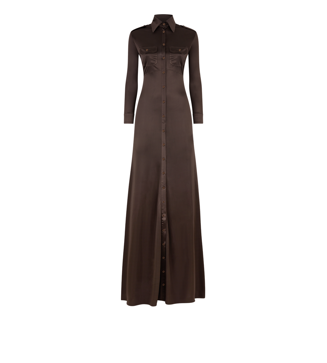 SHIMMERY JERSEY LONG SHIRT DRESS | Tom Ford Fashion SHIMMERY JERSEY LONG SHIRT DRESS | Tom Ford Fashion