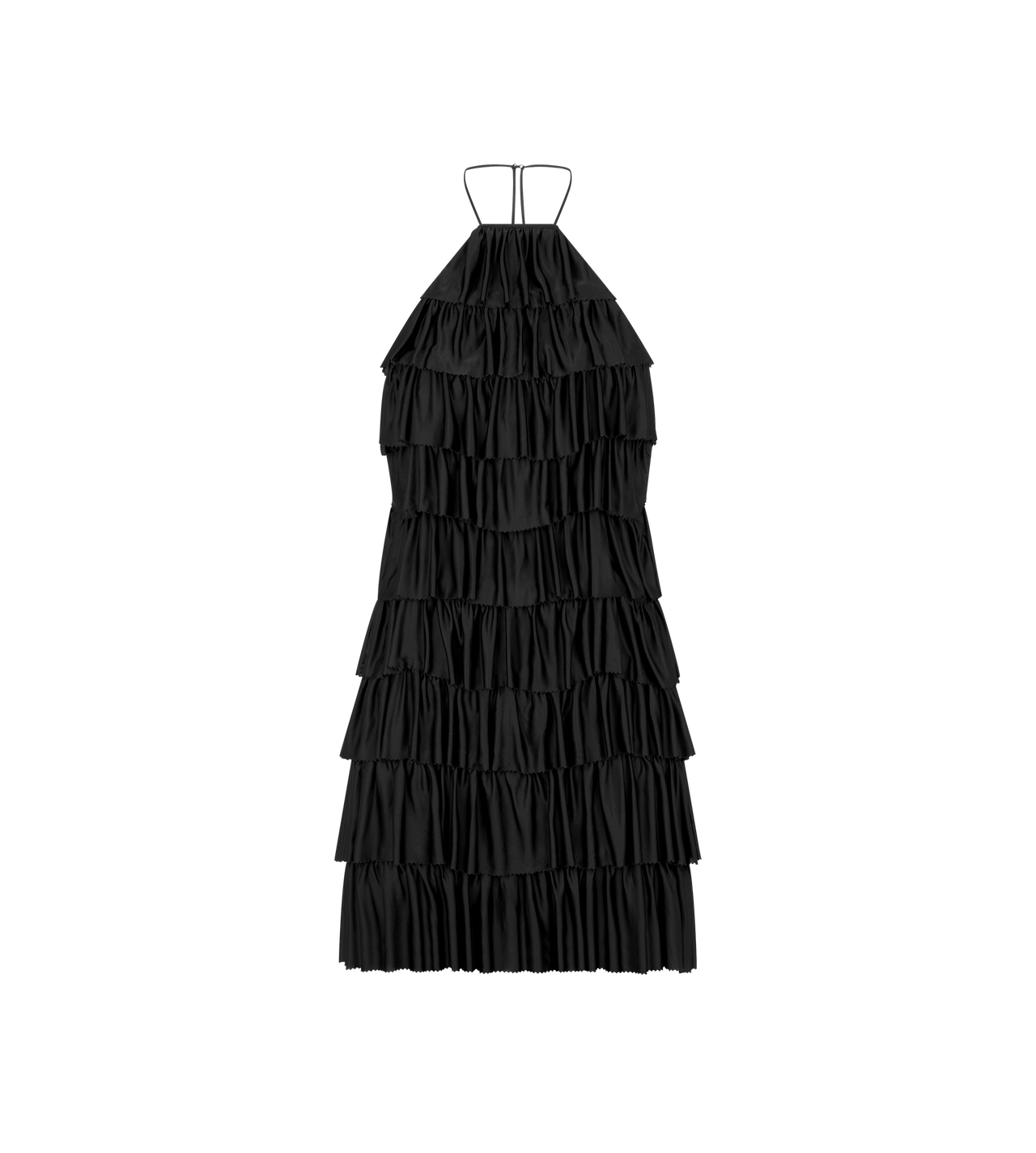 LUSTROUS JERSEY RUFFLED COCKTAIL DRESS | Tom Ford Fashion LUSTROUS JERSEY RUFFLED COCKTAIL DRESS | Tom Ford Fashion