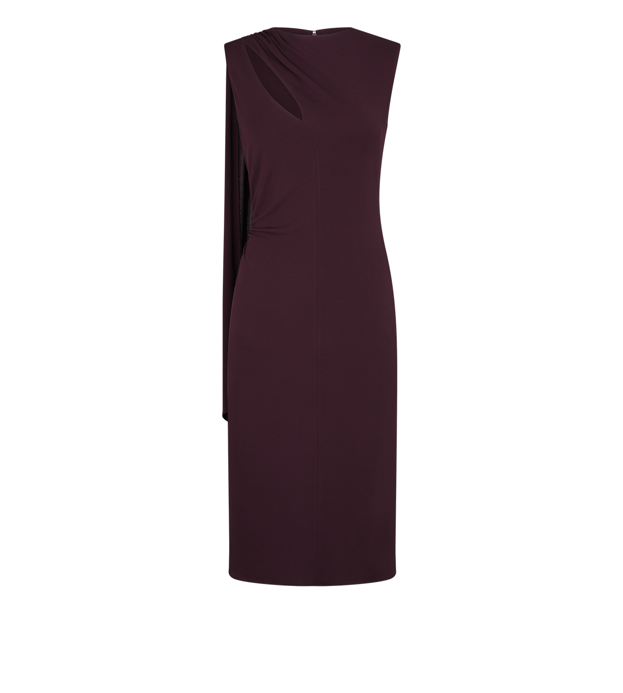 COCKTAIL DRESS WITH CUT OUT AND SCARF DETAIL image number 0