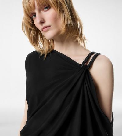 ASYMMETRIC COCKTAIL DRESS image number 1