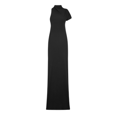 ASYMMETRIC EVENING DRESS image number 0