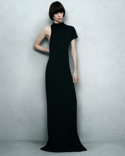 ASYMMETRIC EVENING DRESS image number 3