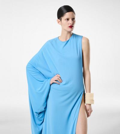 CREPE JERSEY EVENING DRESS image number 3