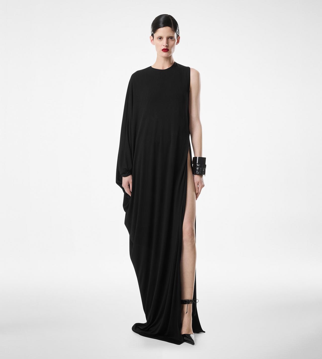 CREPE JERSEY EVENING DRESS image number 2