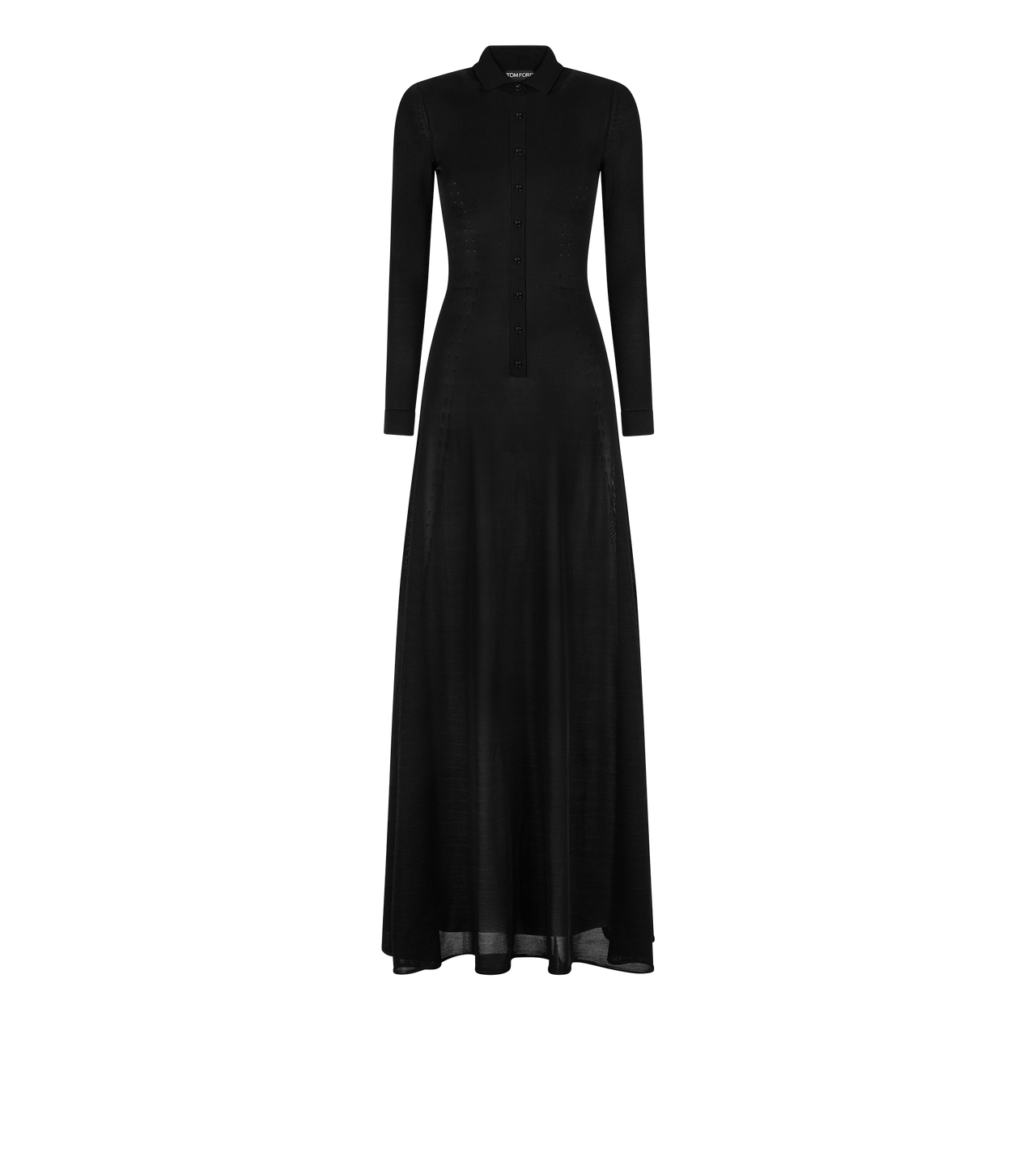 SLINKY VISCOSE KNIT POLO EVENING DRESS | Tom Ford Fashion SLINKY VISCOSE KNIT POLO EVENING DRESS | Tom Ford Fashion