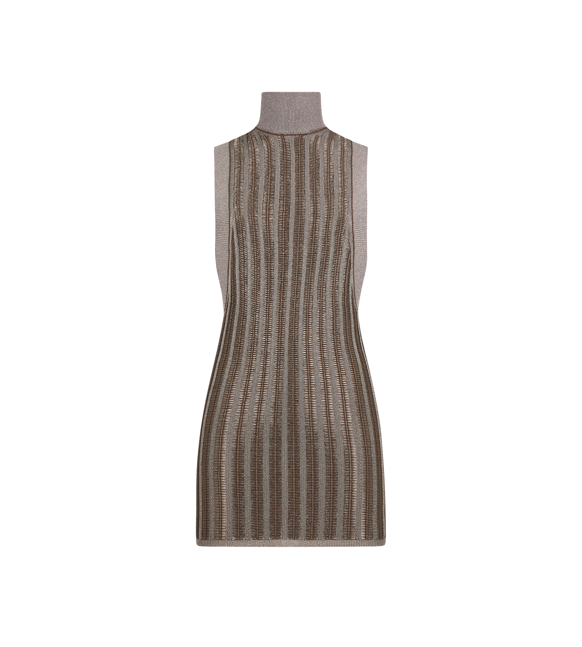 SLINKY VISCOSE AND WOOL RIB KNIT MINI DRESS | Tom Ford Fashion