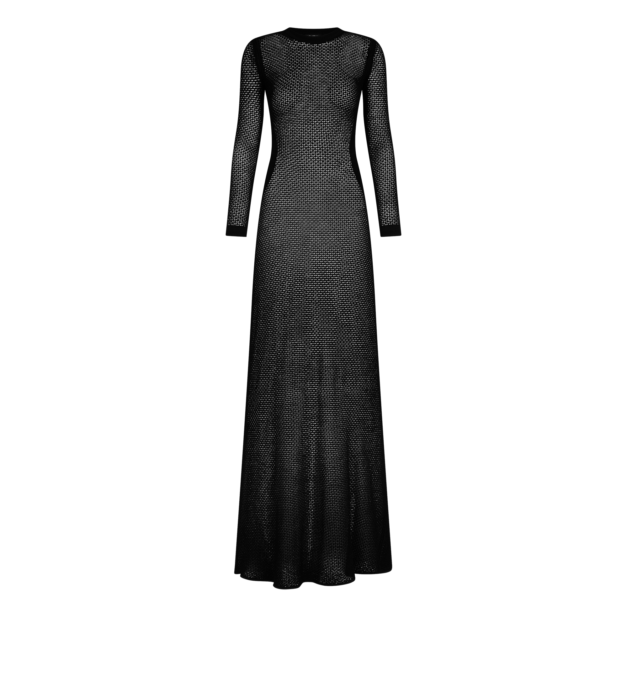 LONG DRESS WITH MOCK NECK