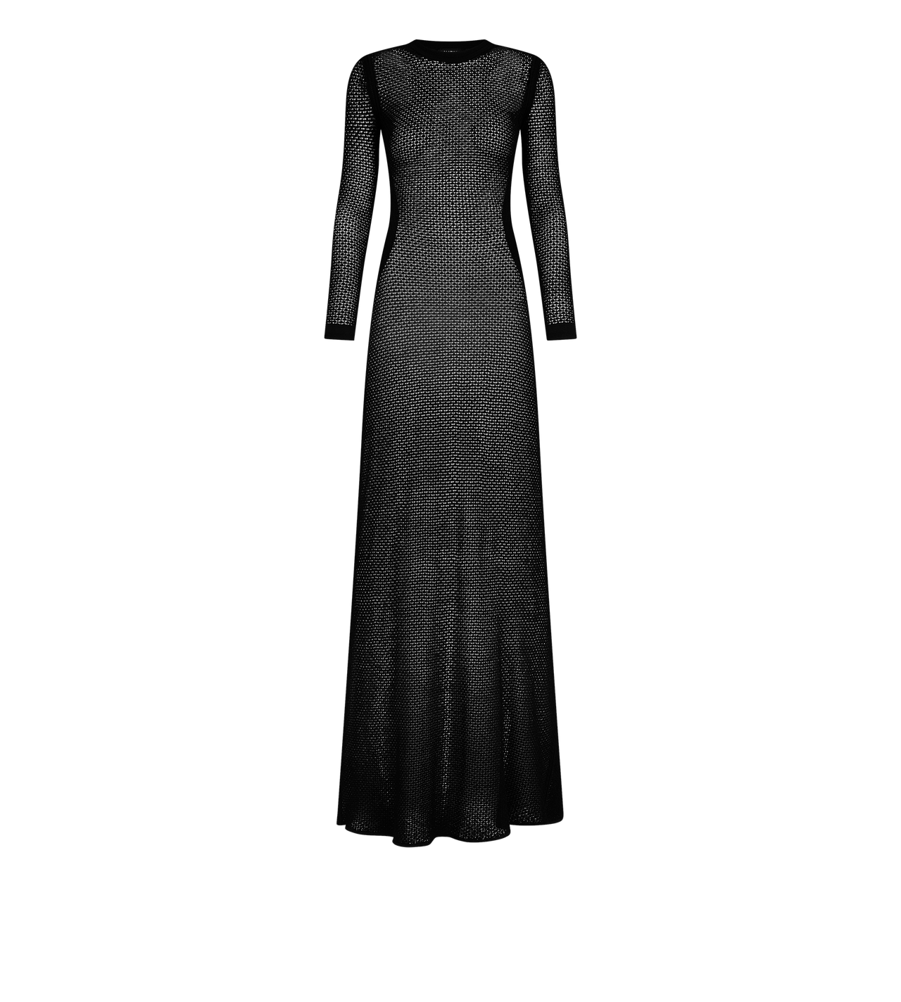 LONG DRESS WITH MOCK NECK image number 0