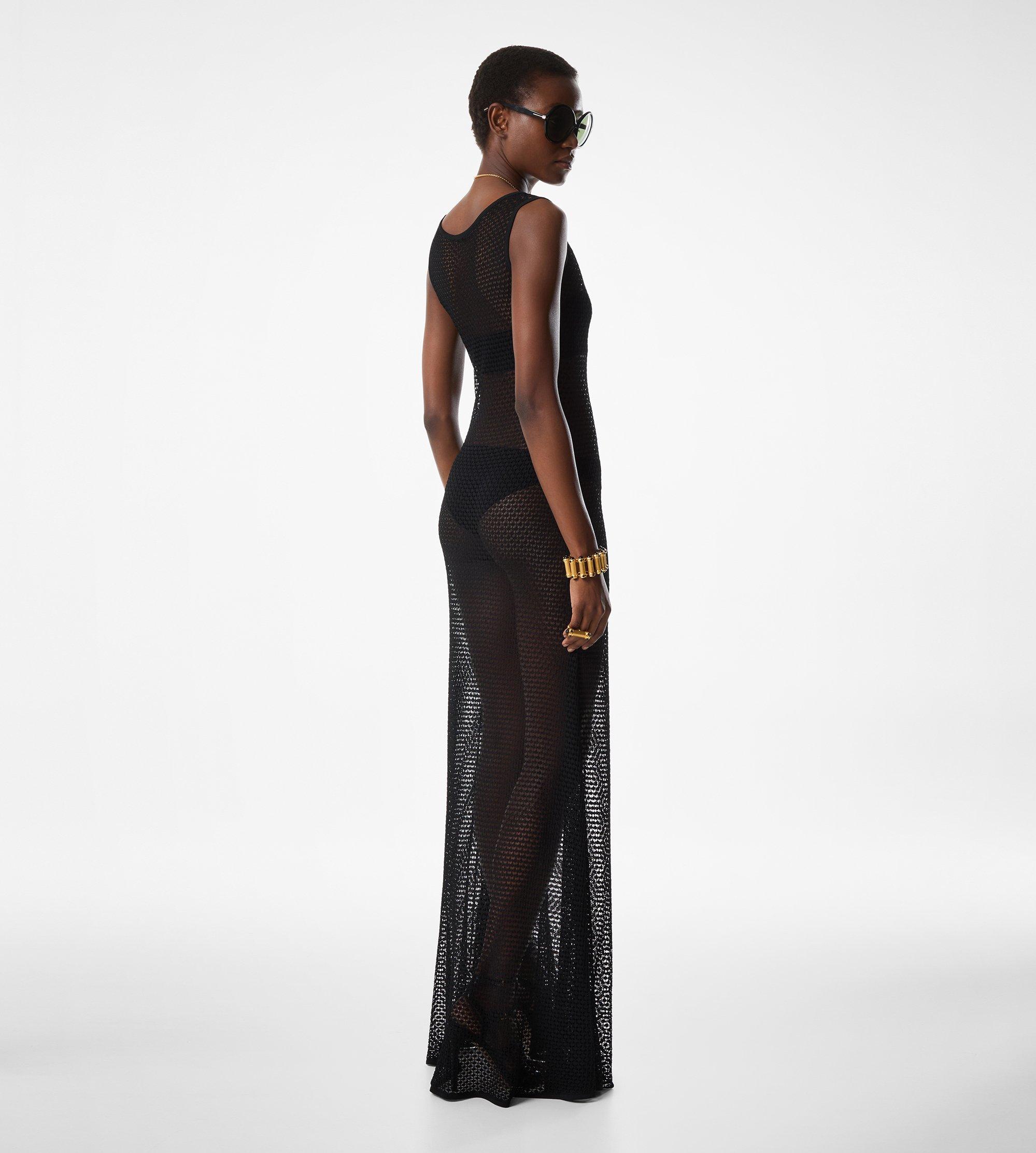 SLEEVELESS SCOOP NECK DRESS | Tom Ford Fashion