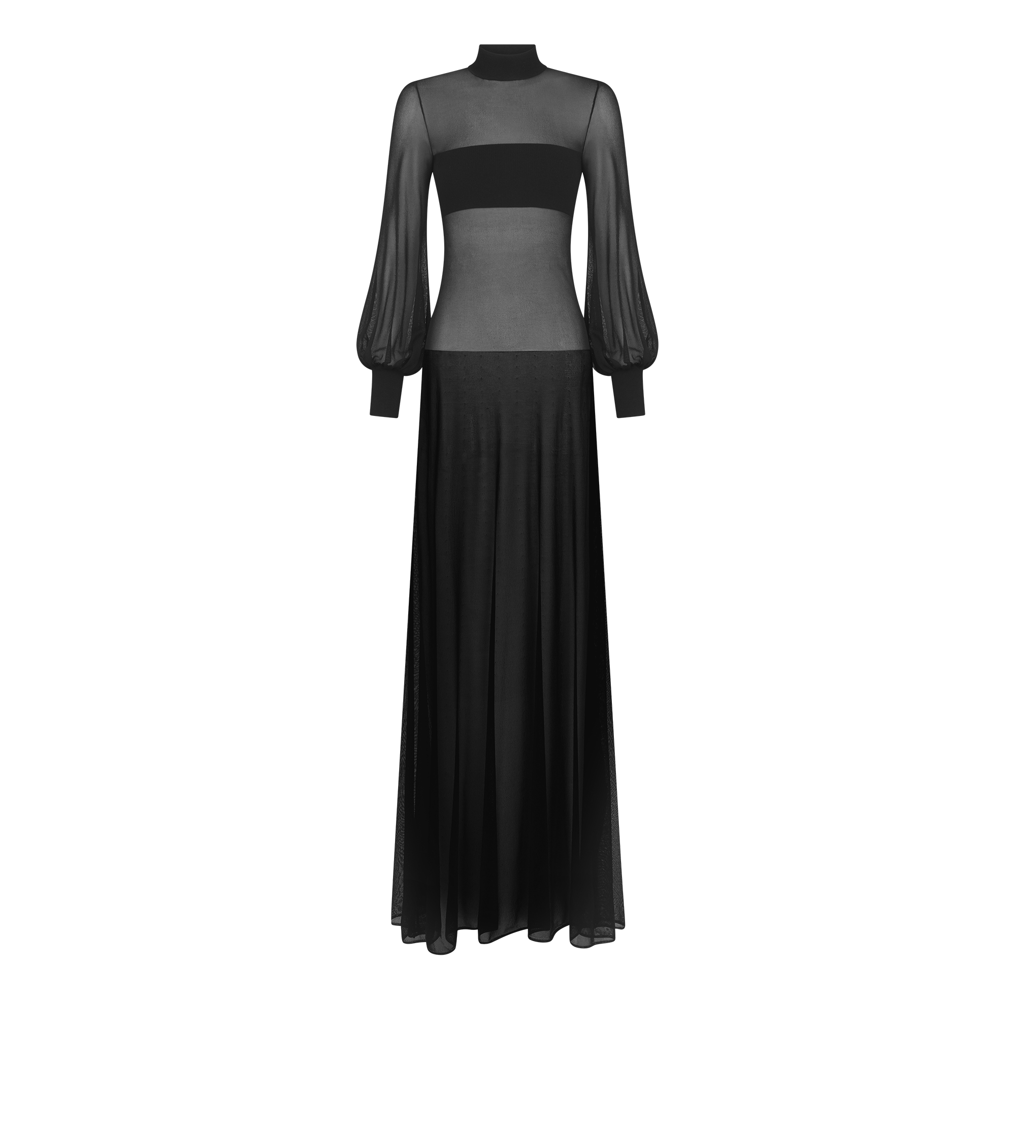 LONG TURTLENECK DRESS