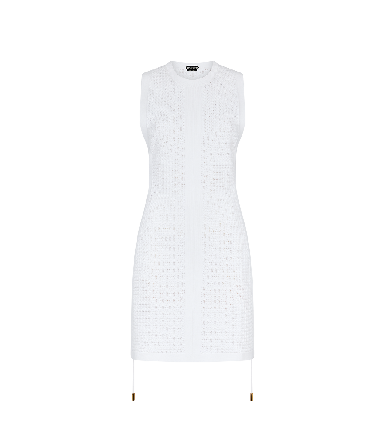 SHORT CREWNECK KAFTAN WITH CROSSOVER DRAWSTRINGS image number 0