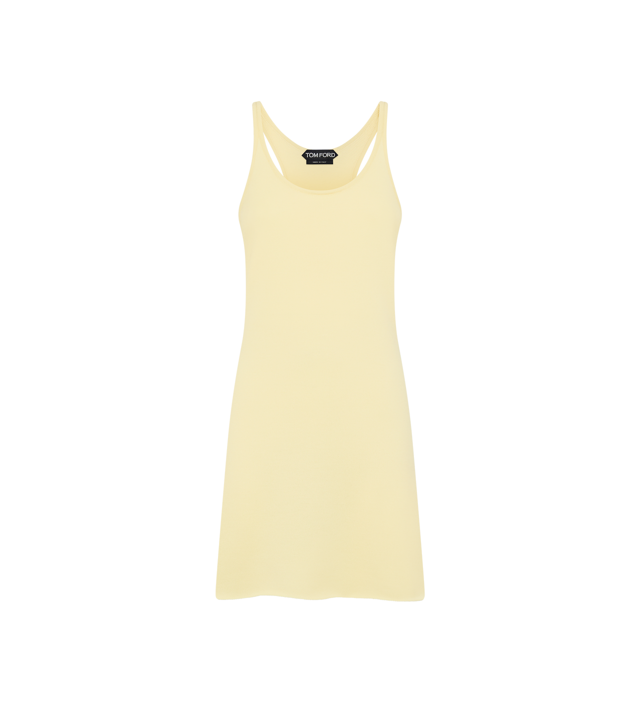 MERINO PIQUE SLEEVELESS SHORT TANK DRESS image number 0