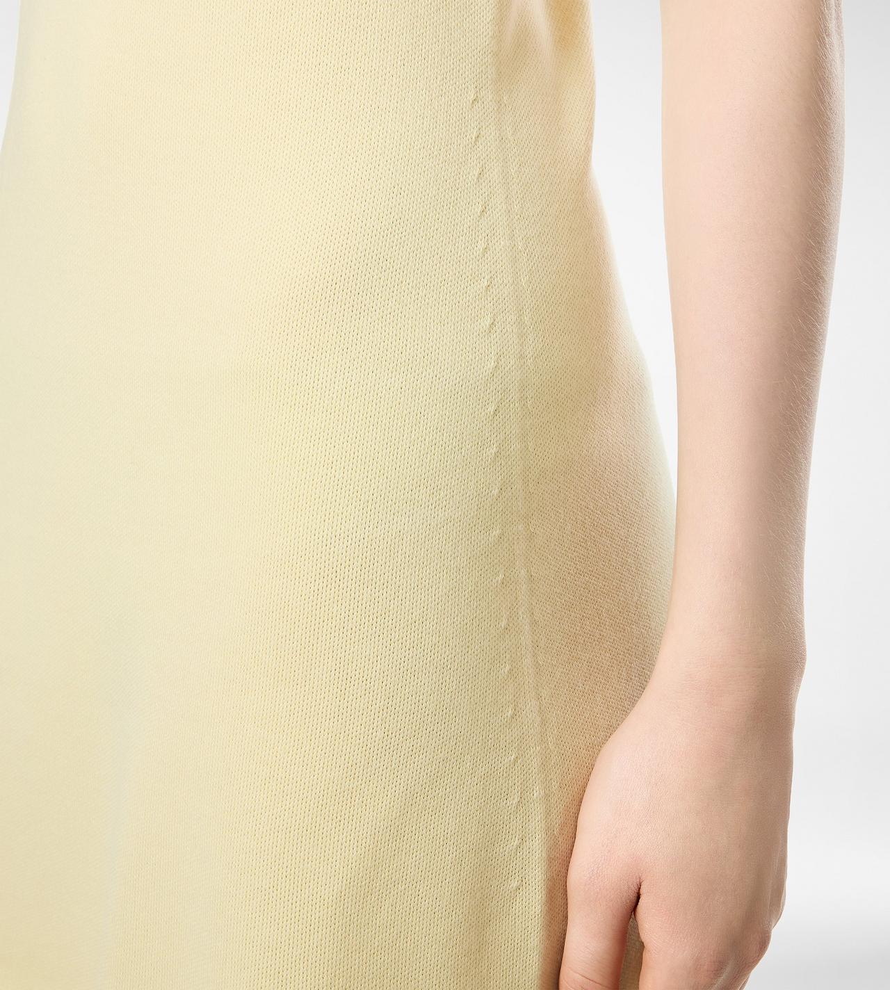 MERINO PIQUE SLEEVELESS SHORT TANK DRESS image number 4