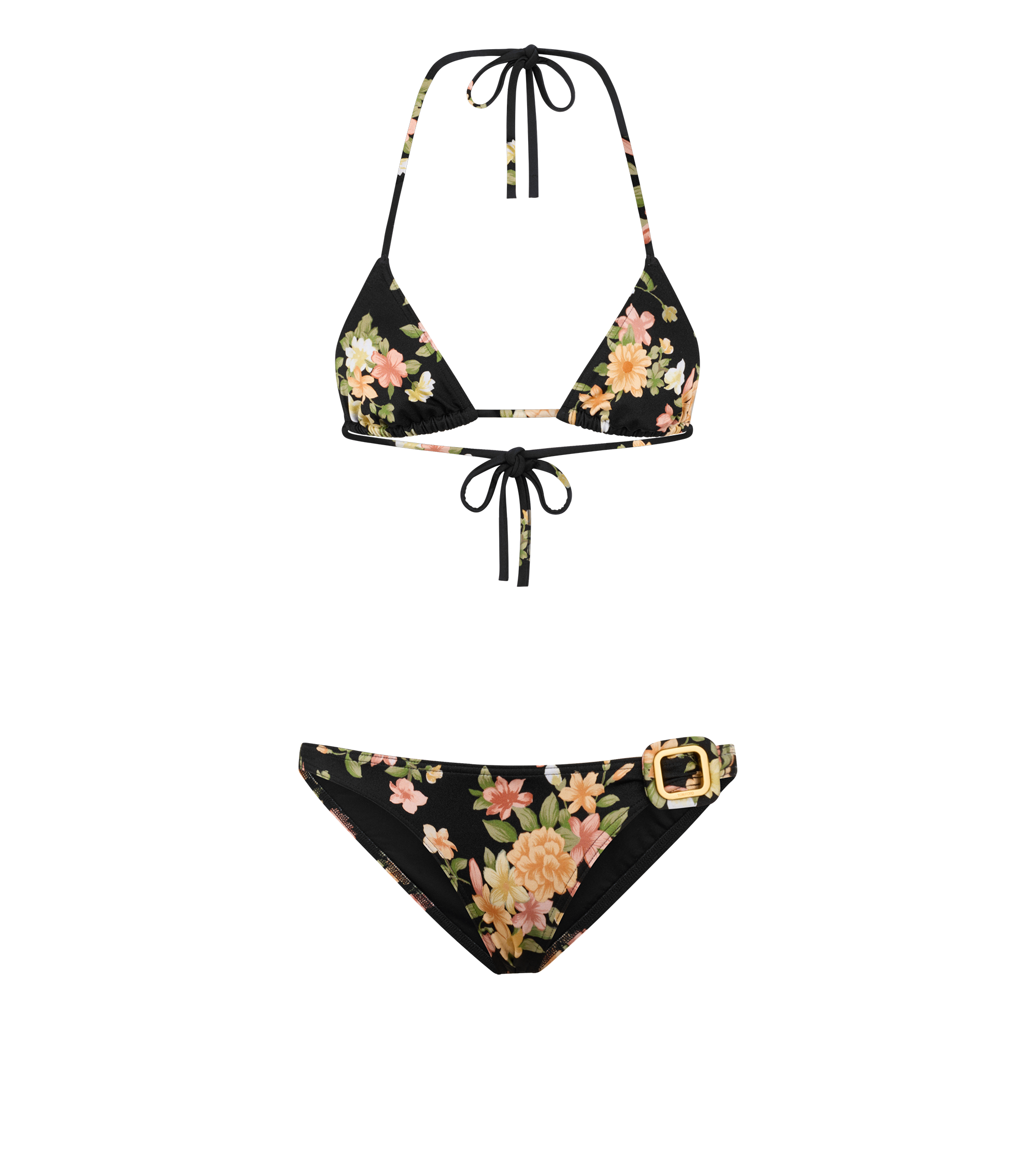 【関税＆送料込み】Tom Ford Printed Triangle Bikini TOM FORD Leopard-Print Buckle Triangle Bikini Set | Neiman