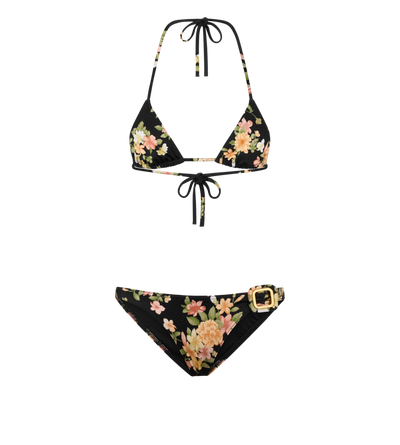 TRIANGLE BIKINI WITH BUCKLE DETAIL AND TOM FORD METAL PLAQUE