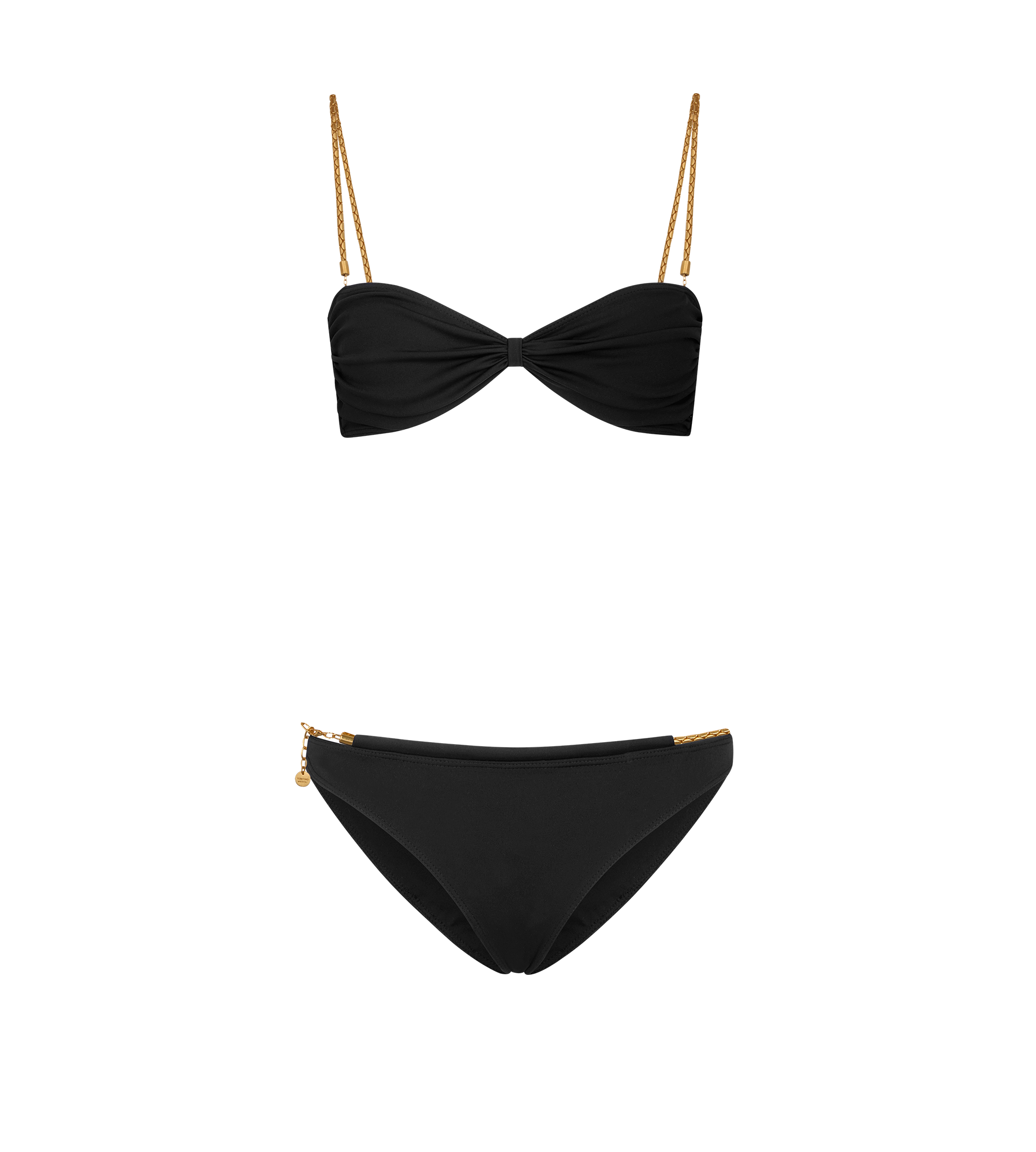 BIKINI WITH METAL CHAIN STRAPS