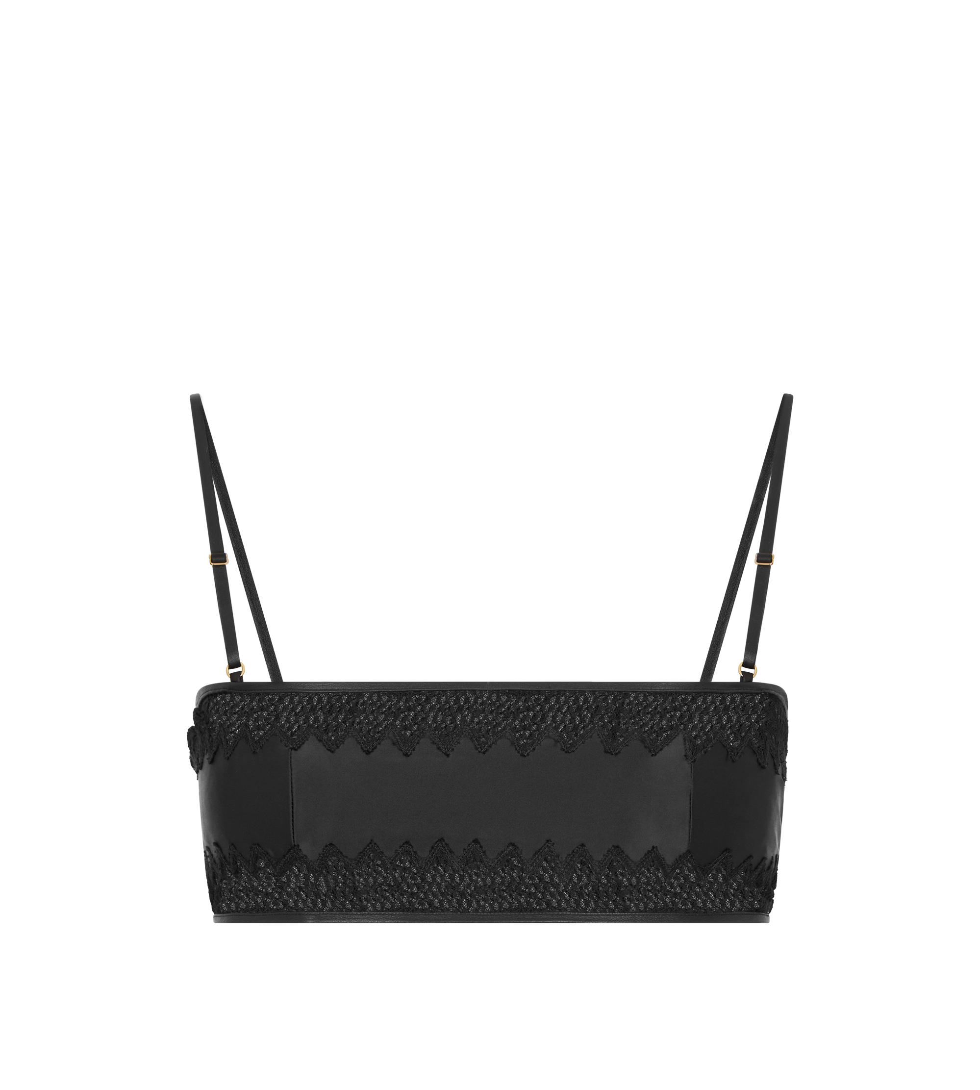 TOM FORD STRETCH SATIN BANDEAU BRALETTE