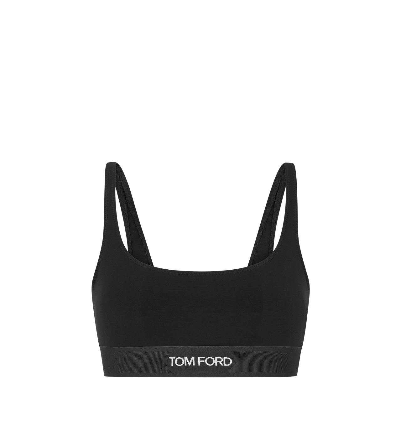 Tom Ford Bralette With Logo in Black