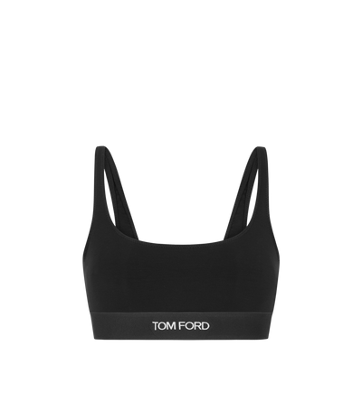 TOM FORD Signature Bralette in Grey Melange