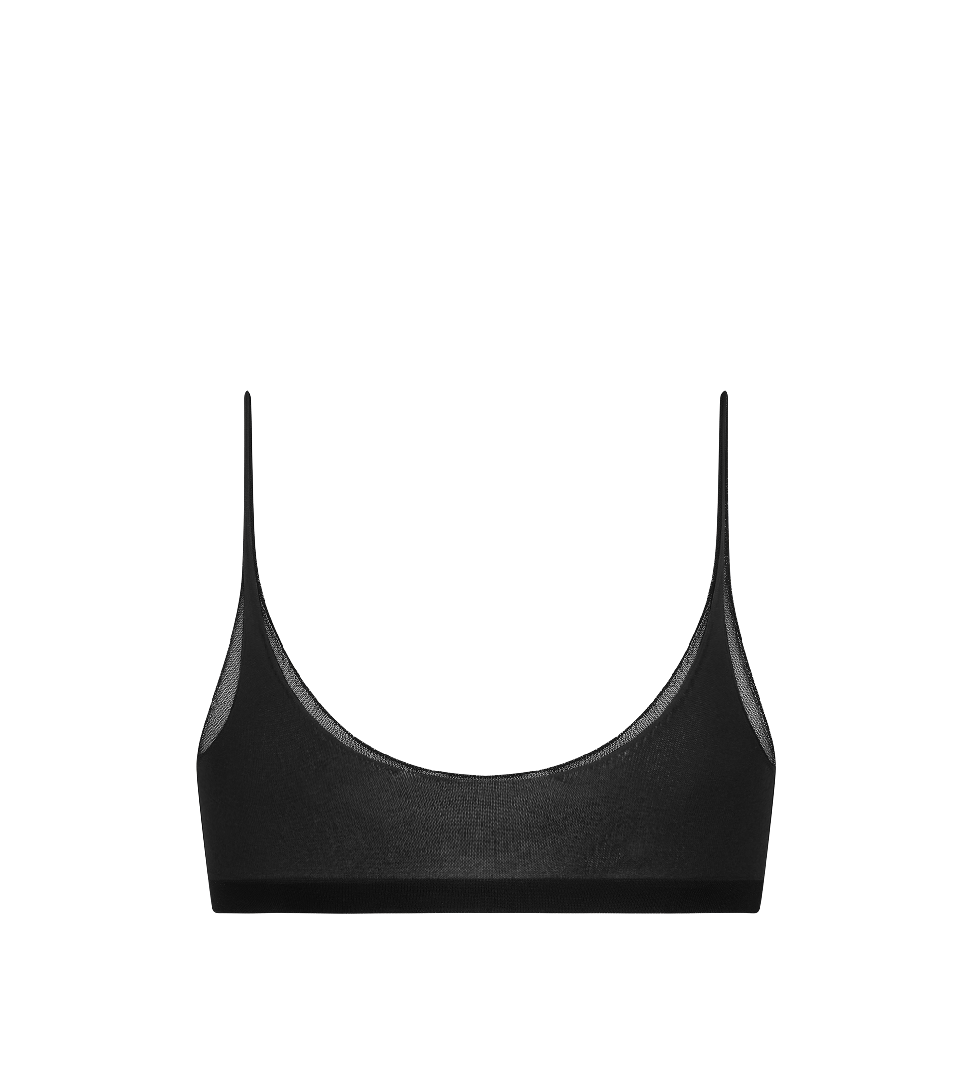 FINE SHEER KNIT BRALETTE