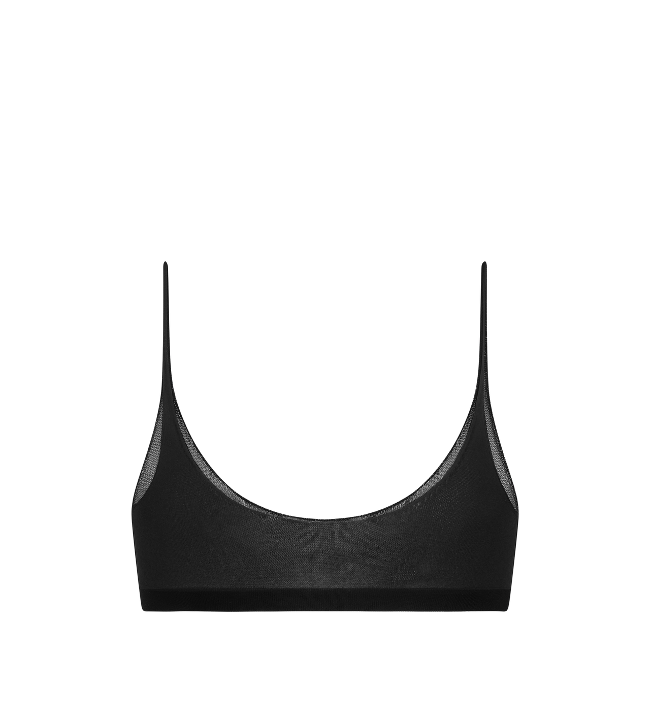 FINE SHEER KNIT BRALETTE image number 0