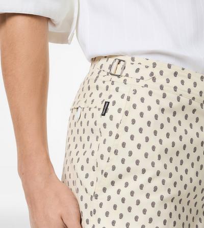 PAISLEY PRINT NYLON SWIM SHORT image number 1