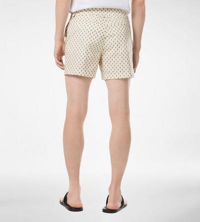 PAISLEY PRINT NYLON SWIM SHORT image number 4