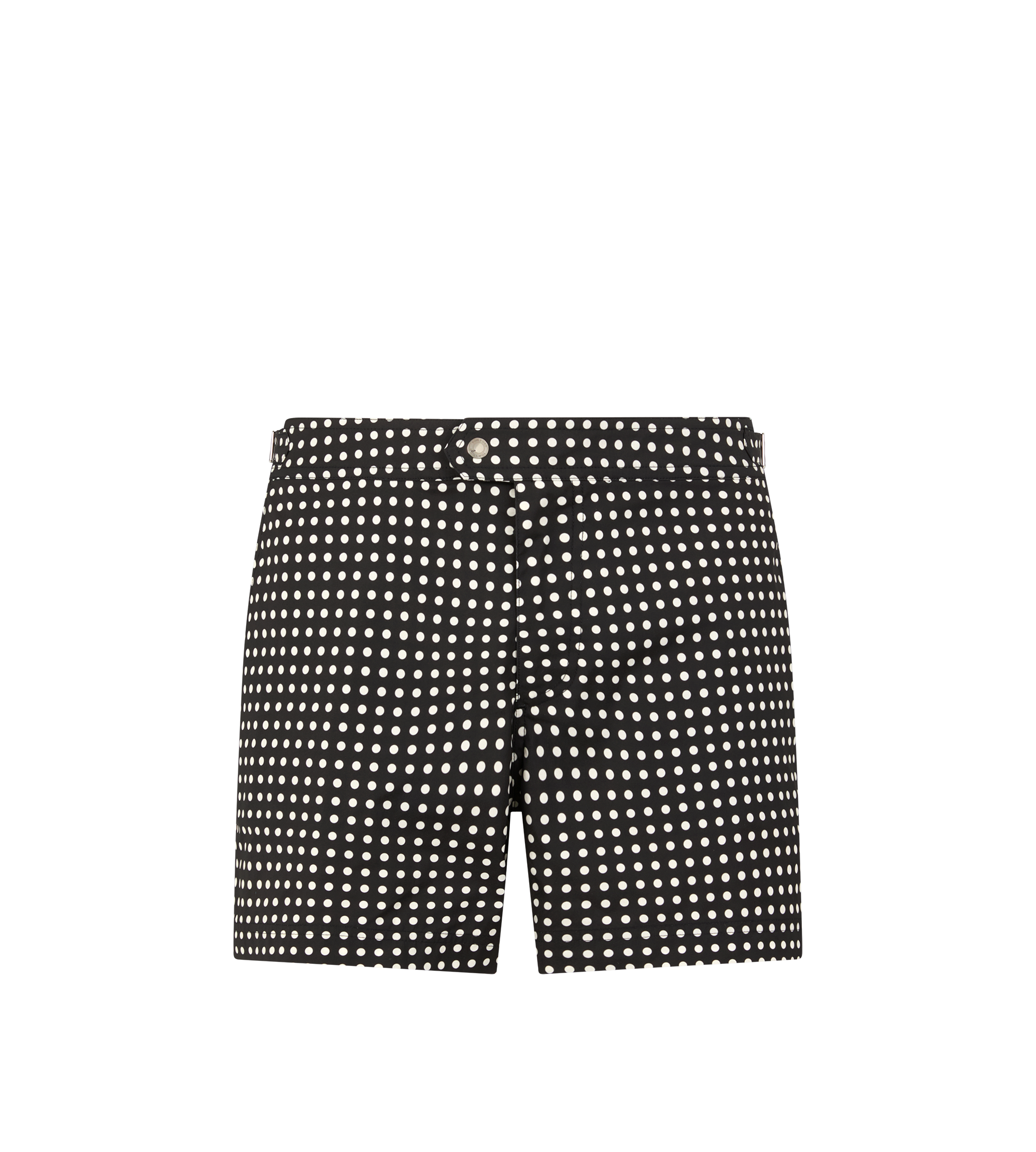 MID DOT PRINT NYLON SWIM SHORT