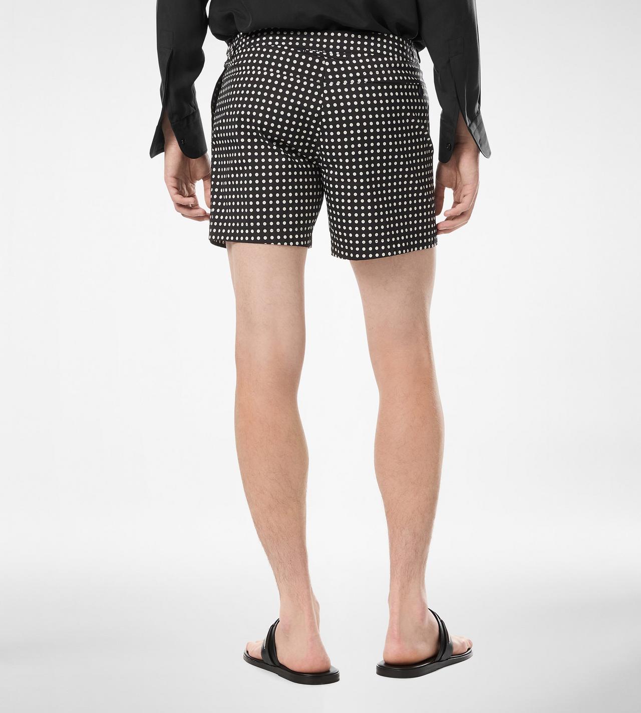 MID DOT PRINT NYLON SWIM SHORT image number 4