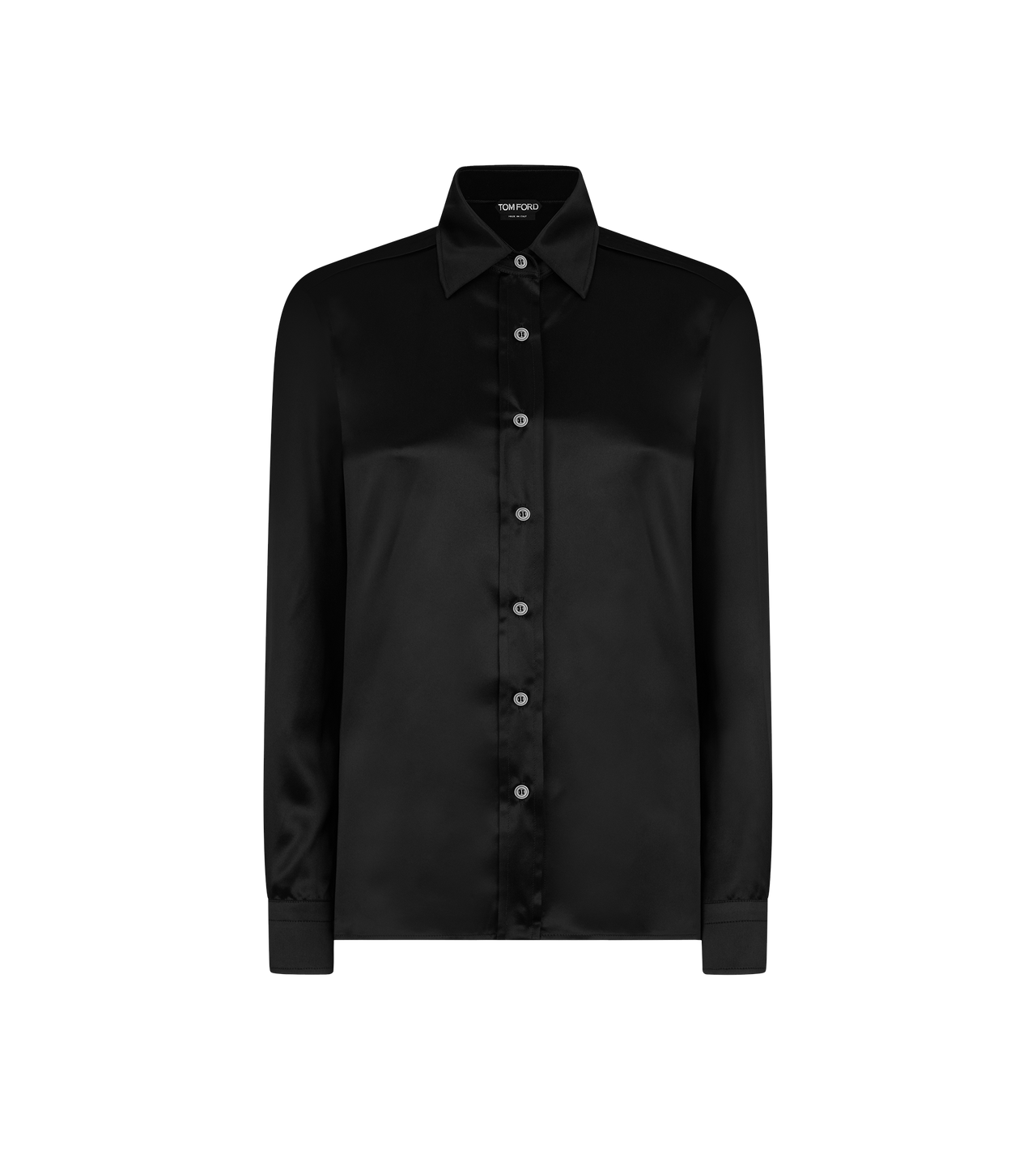 SILK SATIN SHIRT image number 0