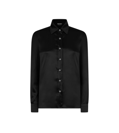 SILK SATIN SHIRT image number 0