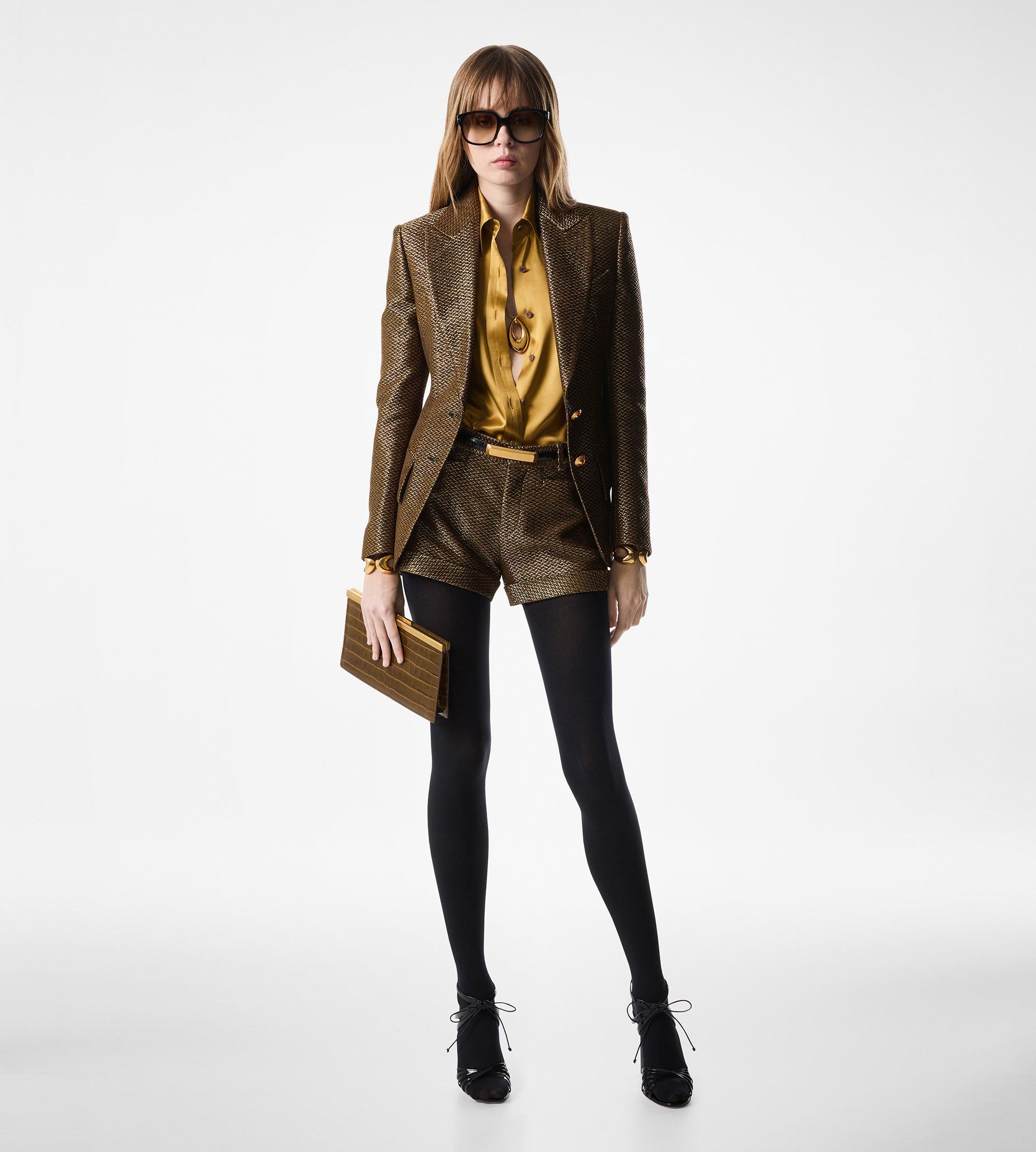 FLUID CHARMEUSE SILK SHIRT