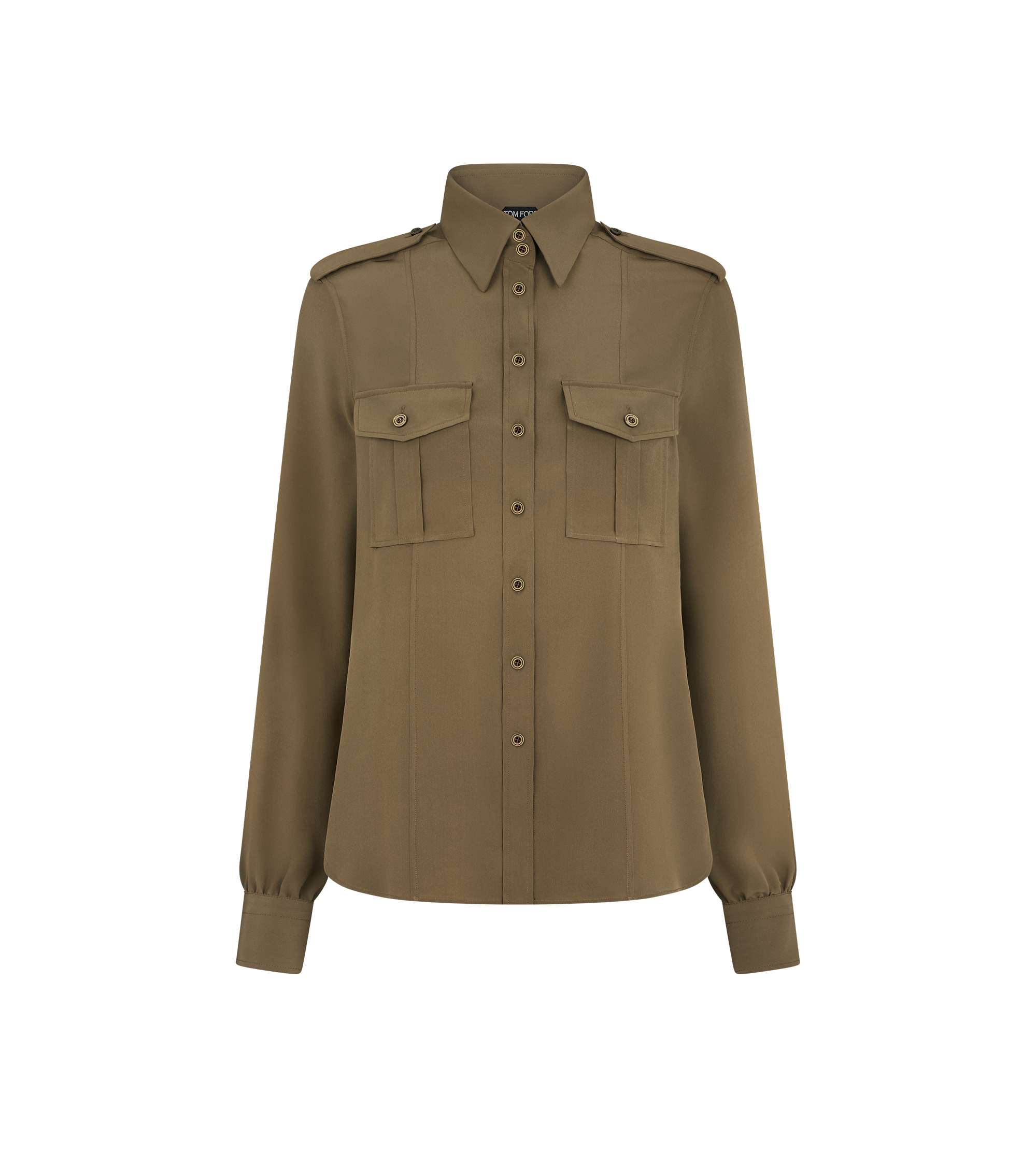 コート [TOM FORD] Twill Blouse tom ford Twill blouse available on theapartmentcosenza.com