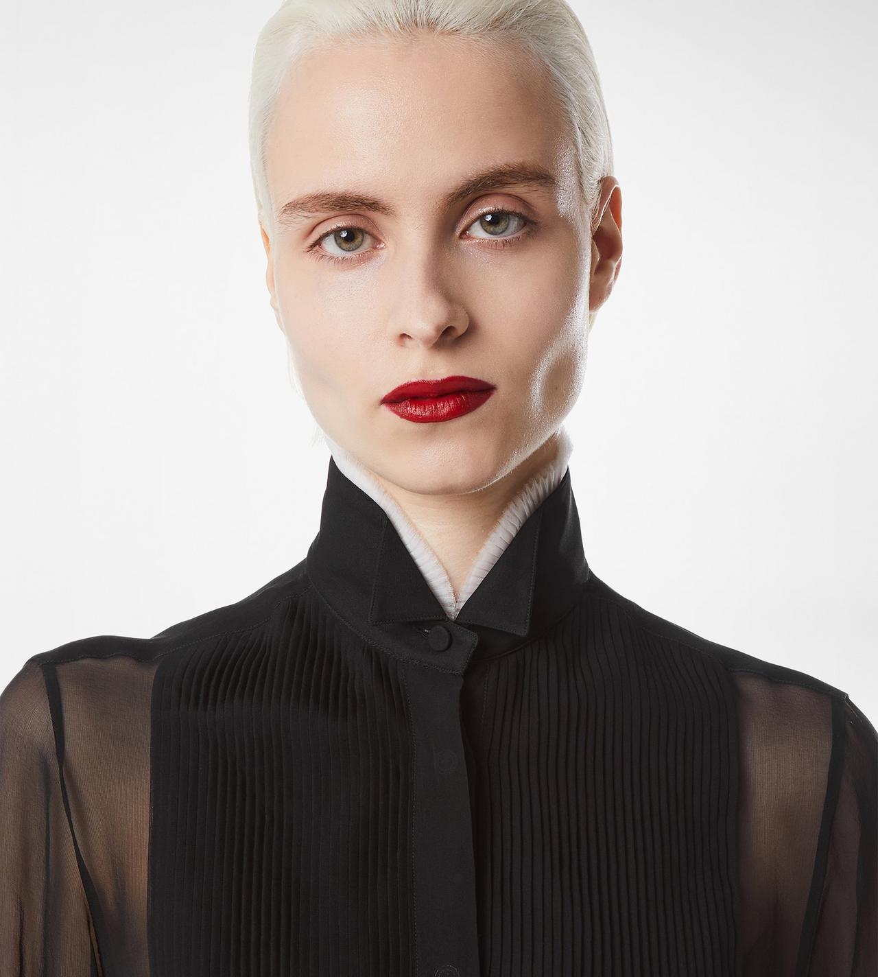 SILK CHIFFON SHIRT image number 1