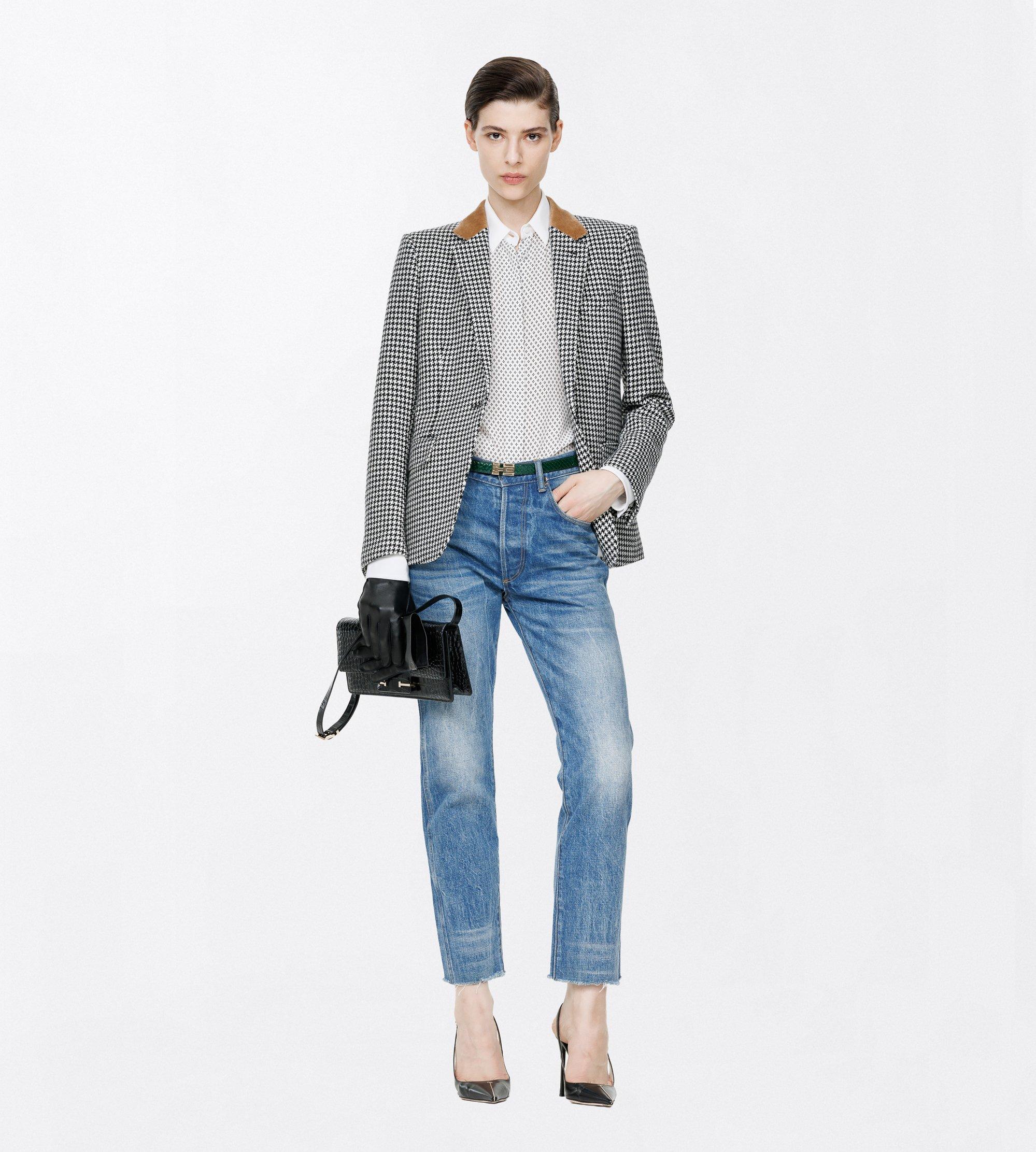 PRINTED MULTI ARGYLE SILK CREPE DE CHINE SHIRT