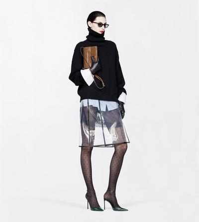 TOM FORD SILK SKY BLUE  OFF WHITE BUSINESS-STRIPE SILK BOYFRIEND SHIRT