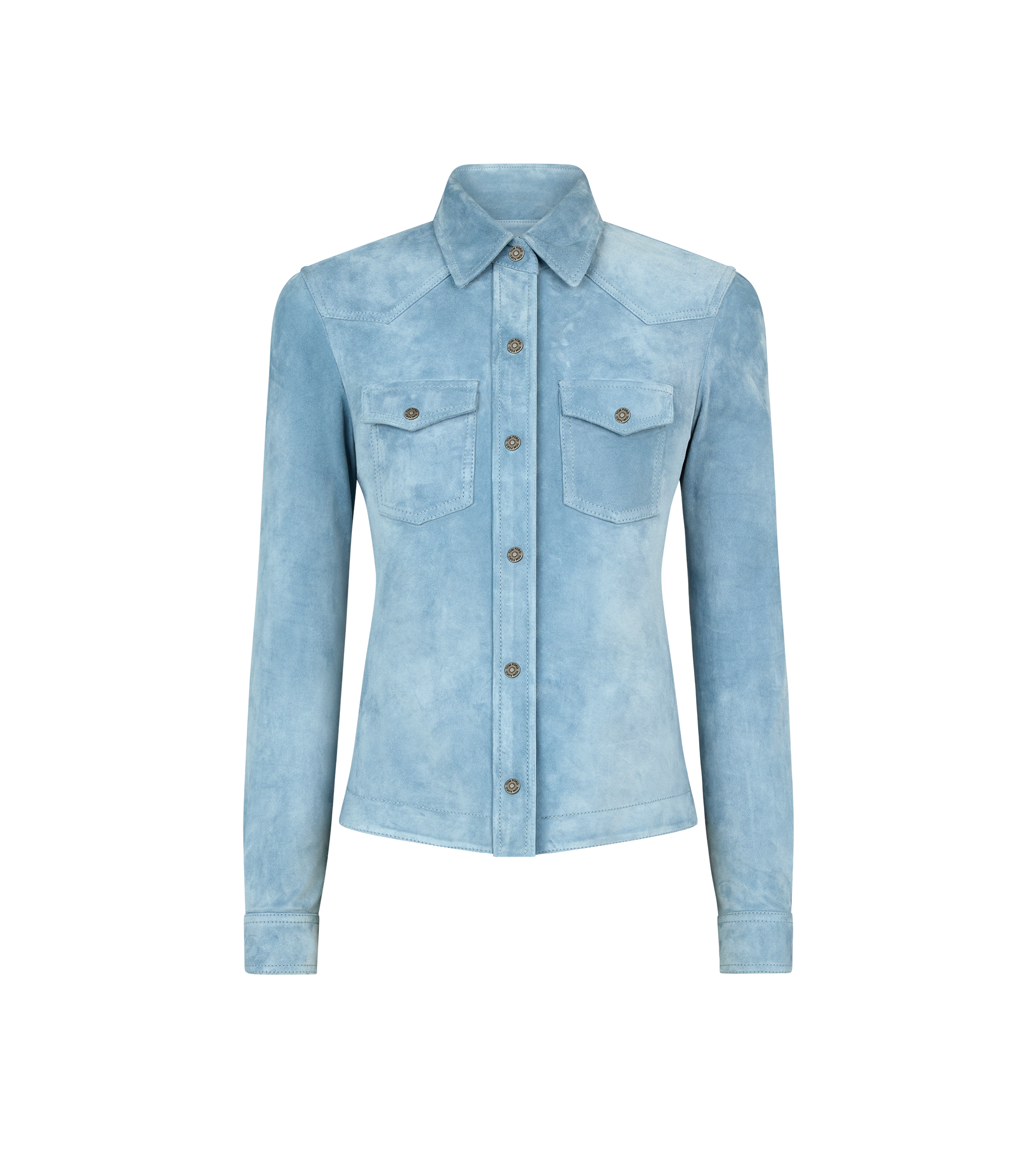 CASHMERE SUEDE WESTERN SHIRT | Tom Ford Fashion