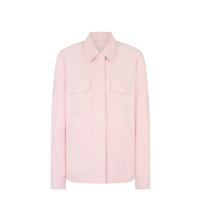 SOFT GOAT SUEDE SHIRT image number 0
