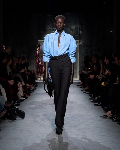 FRENCH PLONGE LEATHER SHIRT image number 5