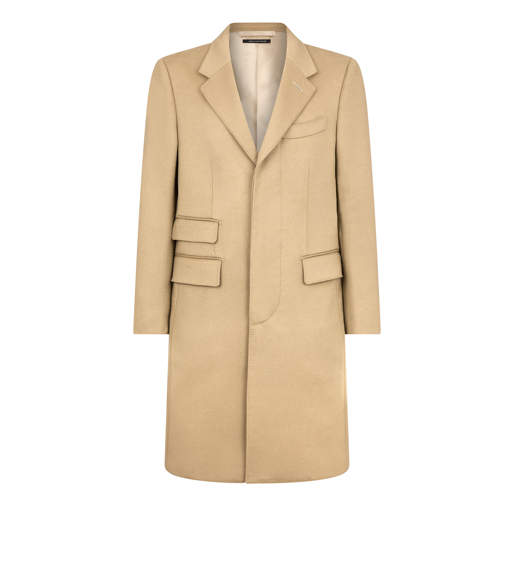 WOOL CASHMERE LIGHT TAILORED COAT