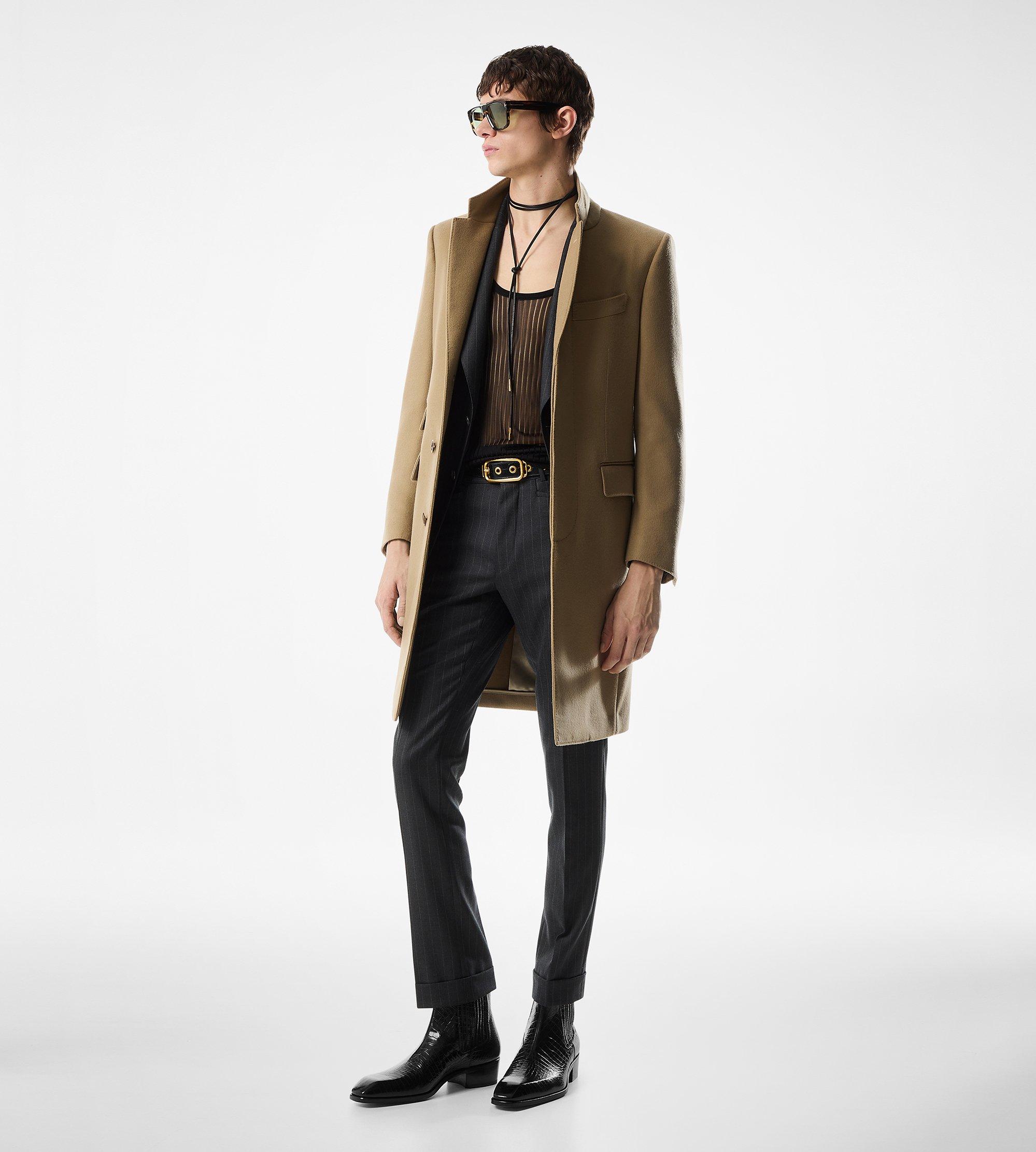 WOOL CASHMERE LIGHT TAILORED COAT